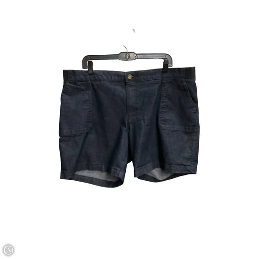 Shorts By Lee In Blue Denim, Size: 20