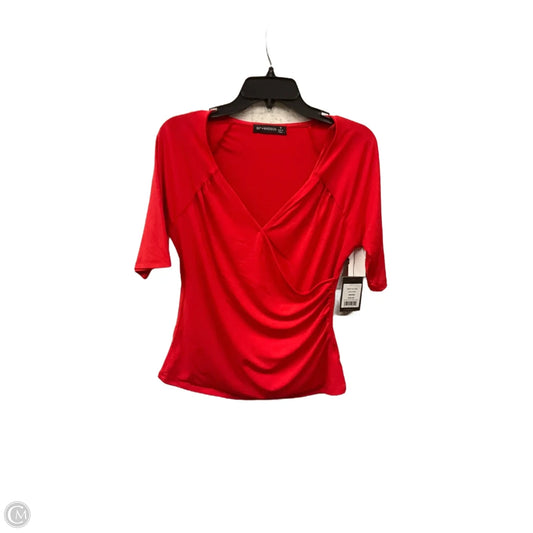 Top Short Sleeve By 89th And Madison In Red, Size: M