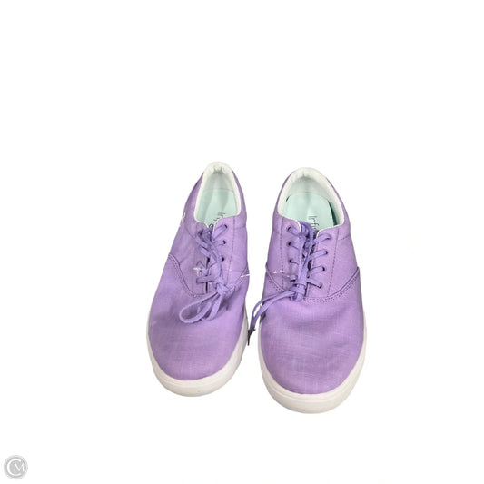 Shoes Flats By Cherokee In Purple, Size: 8