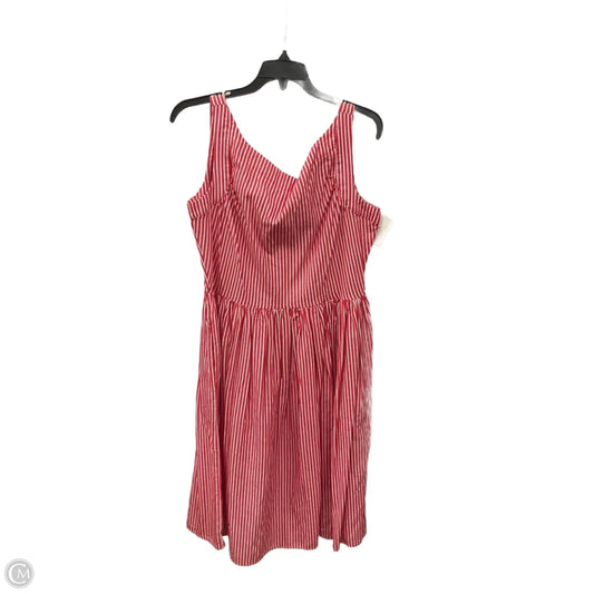 Dress Casual Midi By Clothes Mentor In Red, Size: M
