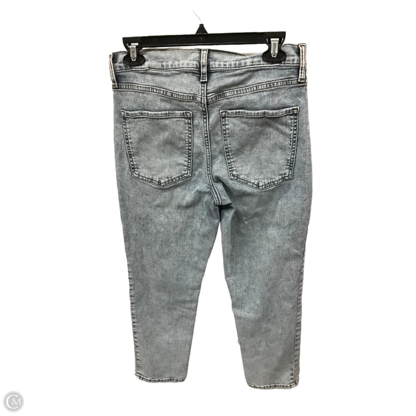 Jeans Skinny By Banana Republic In Blue Denim, Size: 6