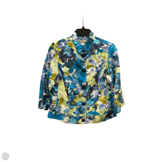 Jacket Denim By Coldwater Creek In Multi-colored, Size: M