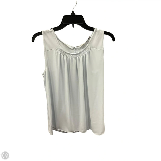 Top Sleeveless By Loft In Blue, Size: M
