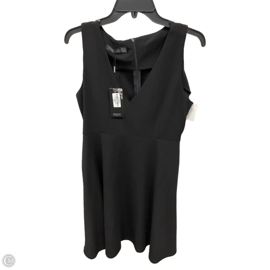 Dress Casual Midi By Clothes Mentor In Black, Size: 12