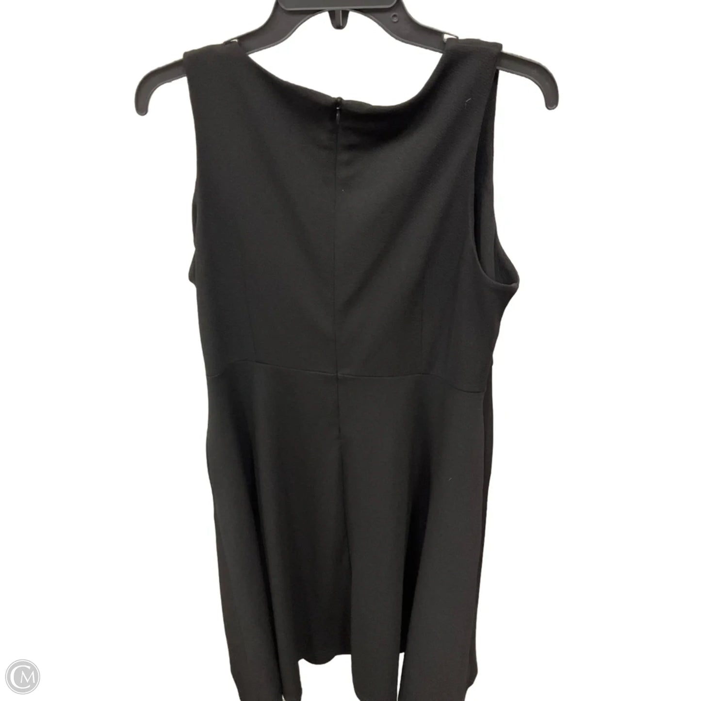Dress Casual Midi By Clothes Mentor In Black, Size: 12
