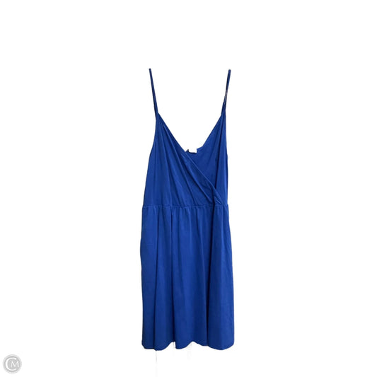 Dress Casual Short By Clothes Mentor In Blue, Size: Xl