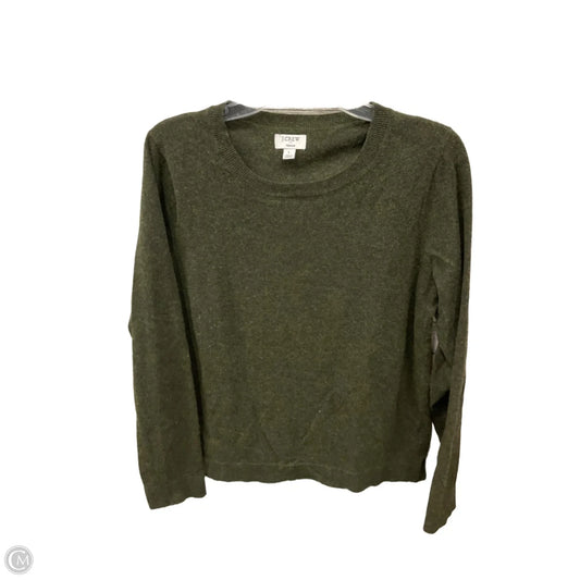 Top Long Sleeve By J. Crew In Green, Size: L