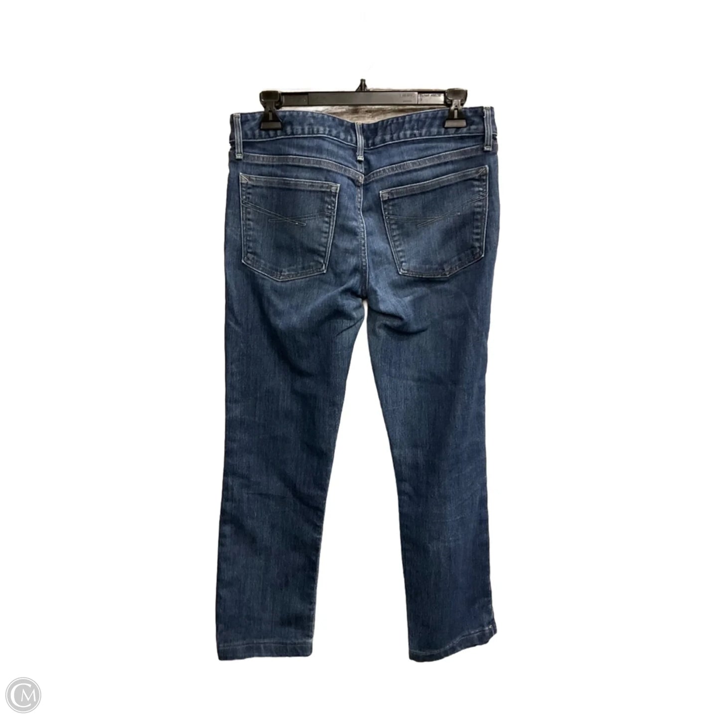 Jeans Straight By Gap In Blue Denim, Size: 6