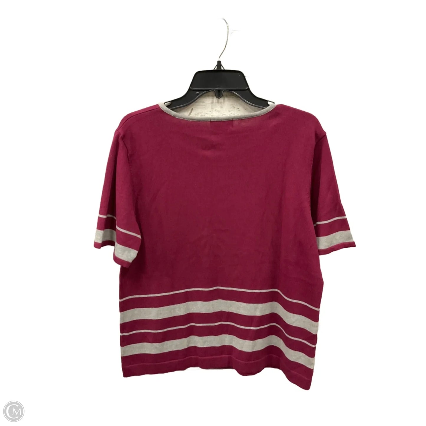 Top Short Sleeve By Clothes Mentor In Red, Size: L