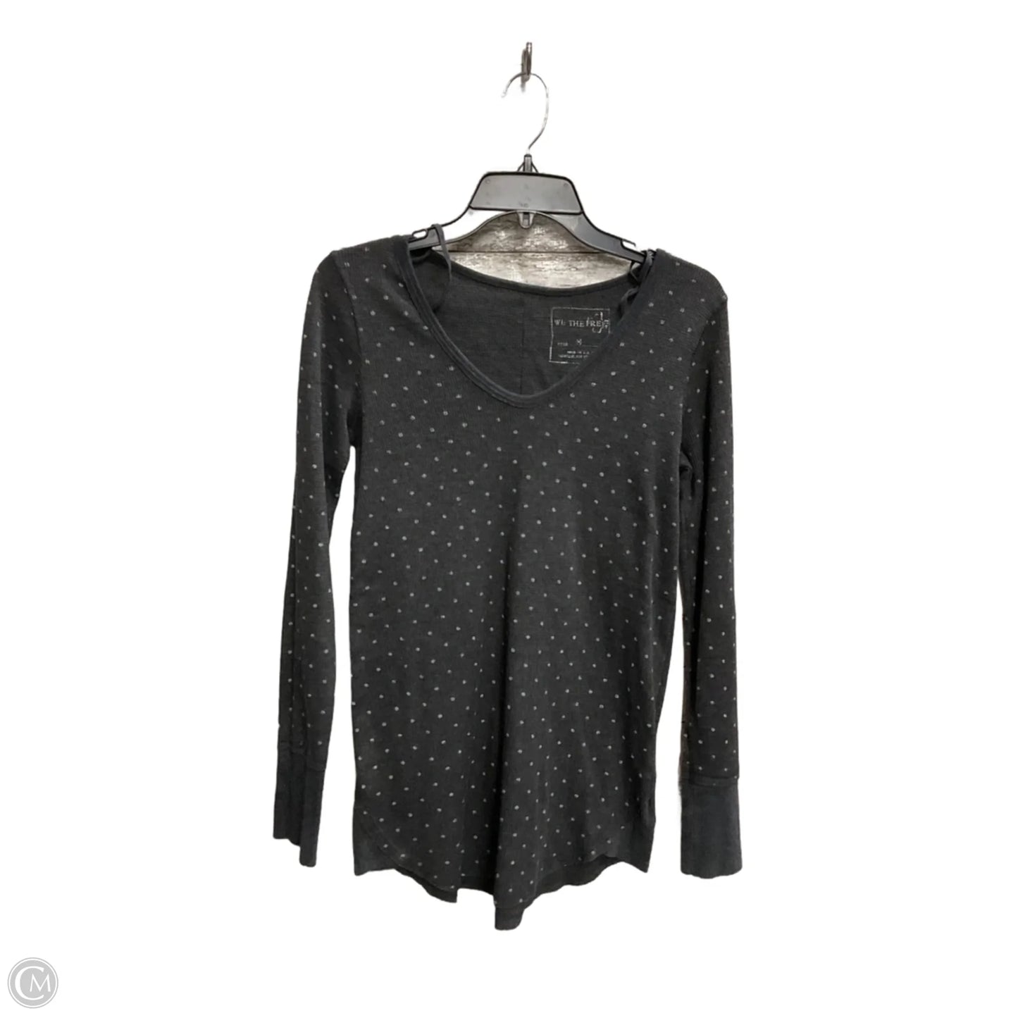 Top Long Sleeve Basic By We The Free In Grey, Size: M