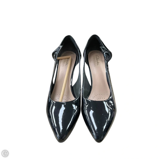 Shoes Heels Kitten By Clarks In Black, Size: 7