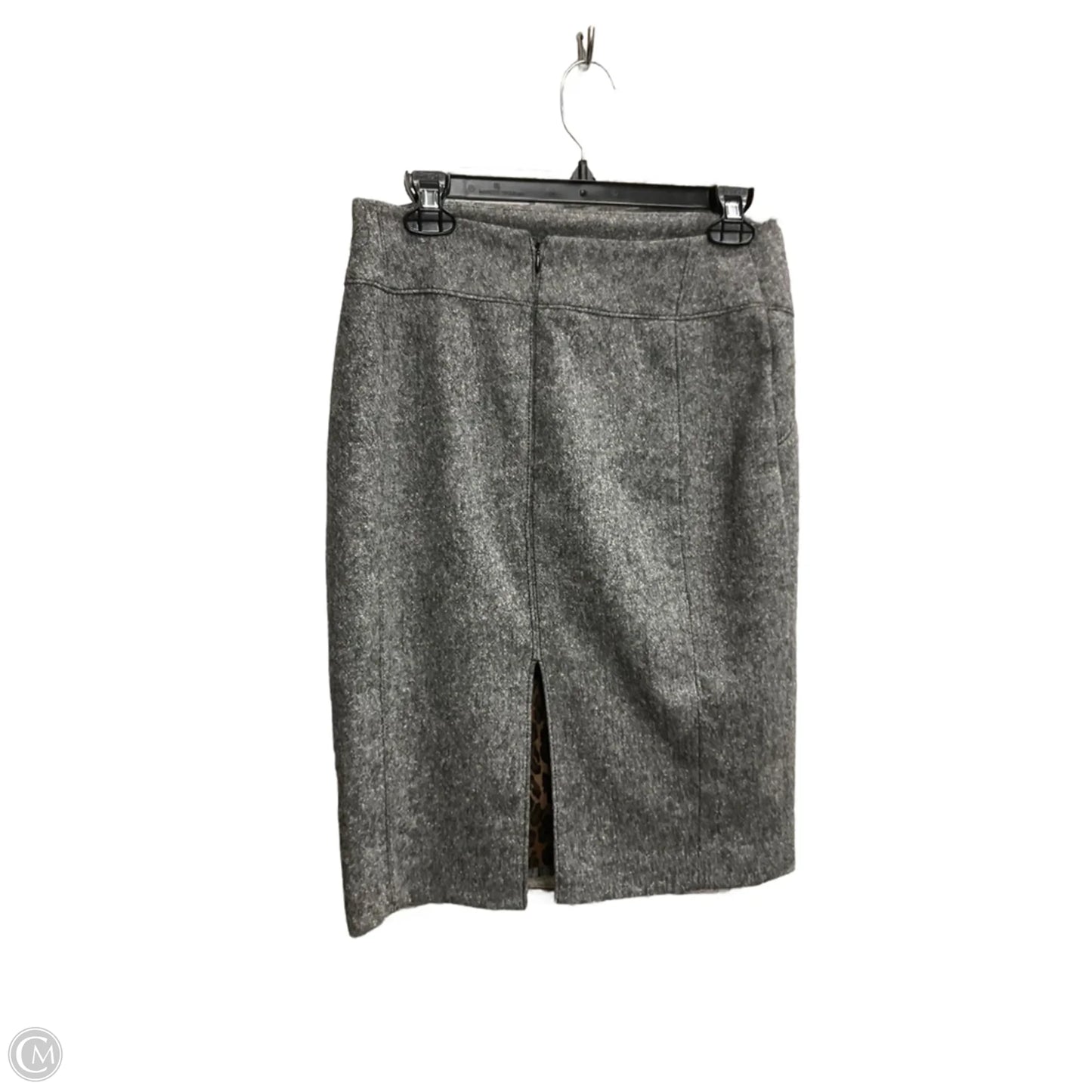 Skirt Midi By Express In Grey, Size: 2