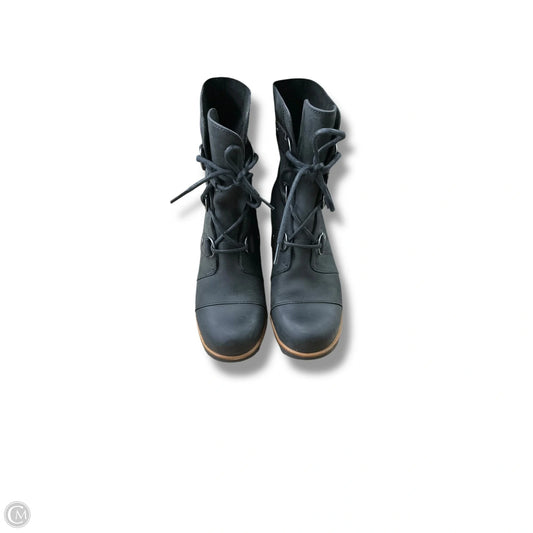 Boots Ankle Heels By Sorel In Black, Size: 8