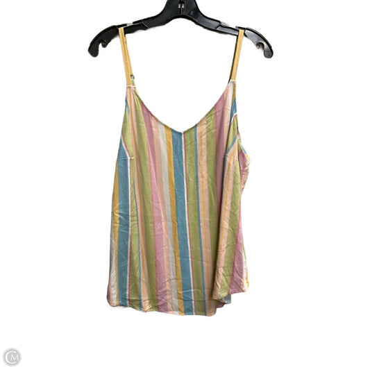 Top Sleeveless By Torrid In Multi-colored, Size: 1x