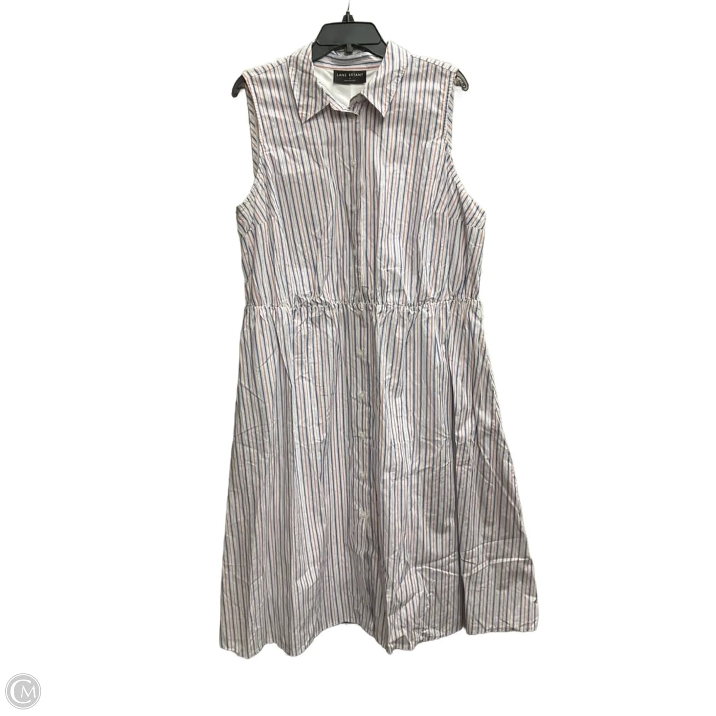 Dress Casual Maxi By Lane Bryant In Striped Pattern, Size: 16