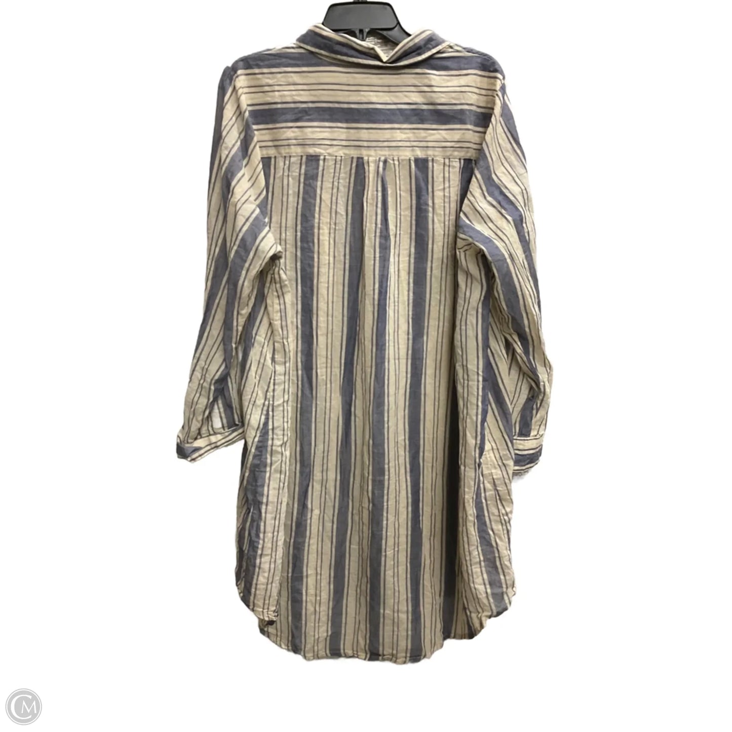 Blouse Long Sleeve By Torrid In Striped Pattern, Size: 2x