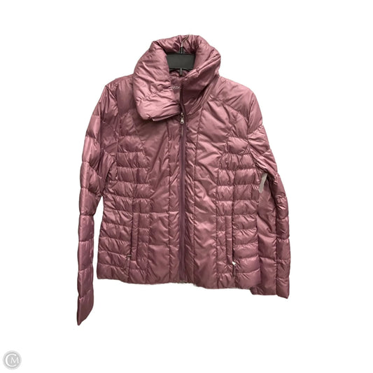 Jacket Puffer & Quilted By Kenneth Cole In Pink, Size: L