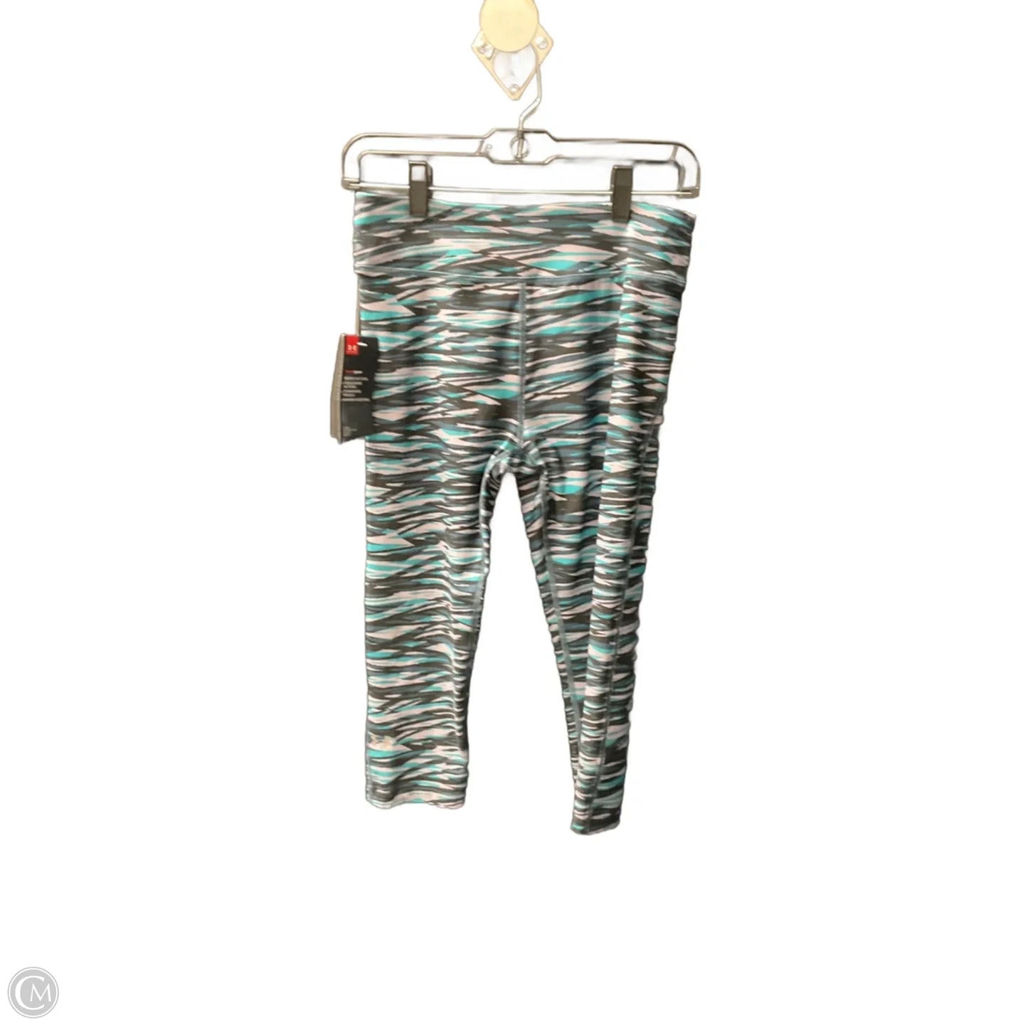 Athletic Capris By Under Armour In Blue, Size: M