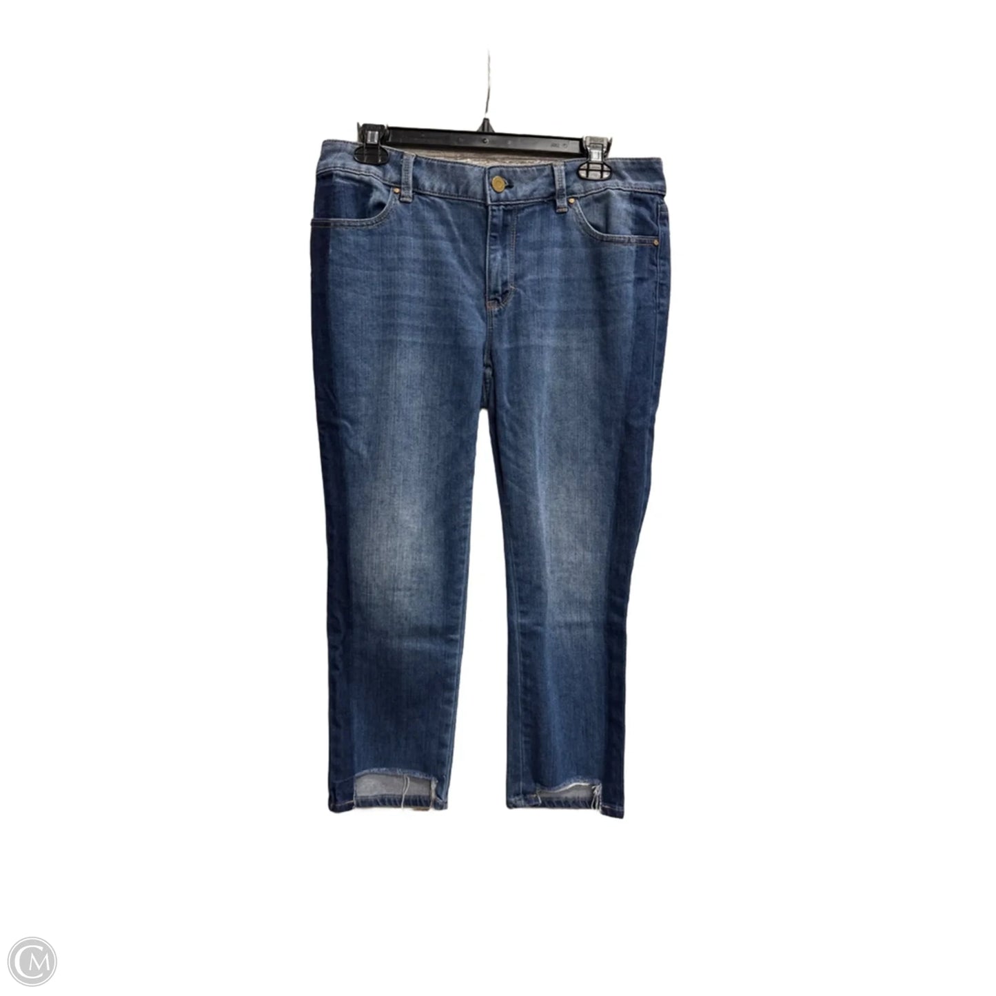 Jeans Straight By White House Black Market In Blue Denim, Size: 10p