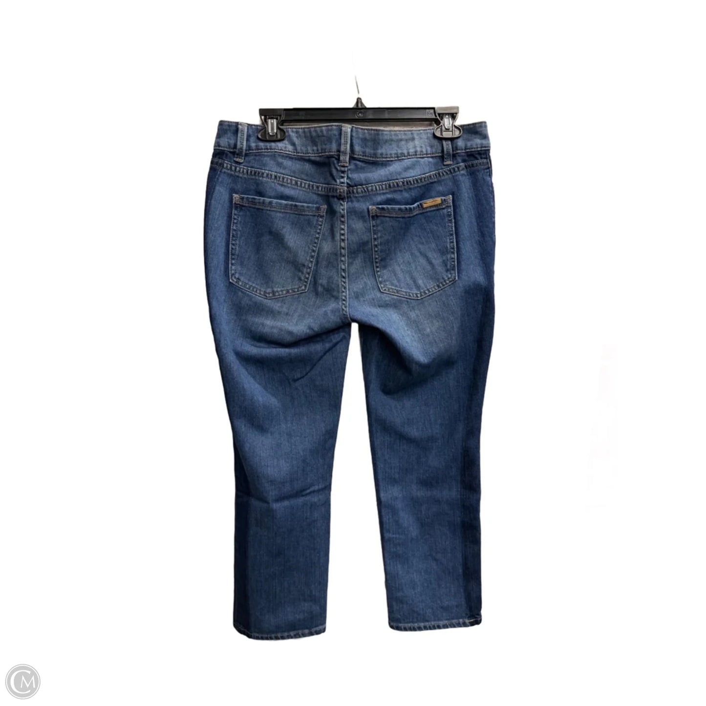 Jeans Straight By White House Black Market In Blue Denim, Size: 10p