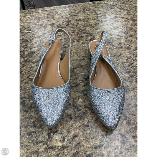 Shoes Flats By J. Crew In Silver, Size: 7