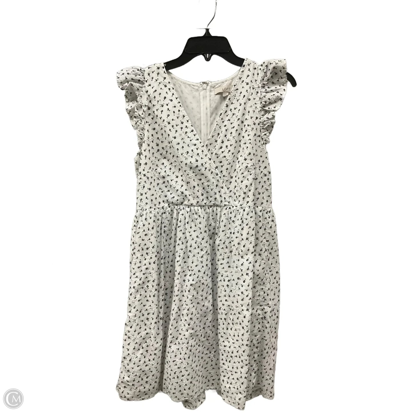 Dress Casual Short By Loft In White, Size: 4