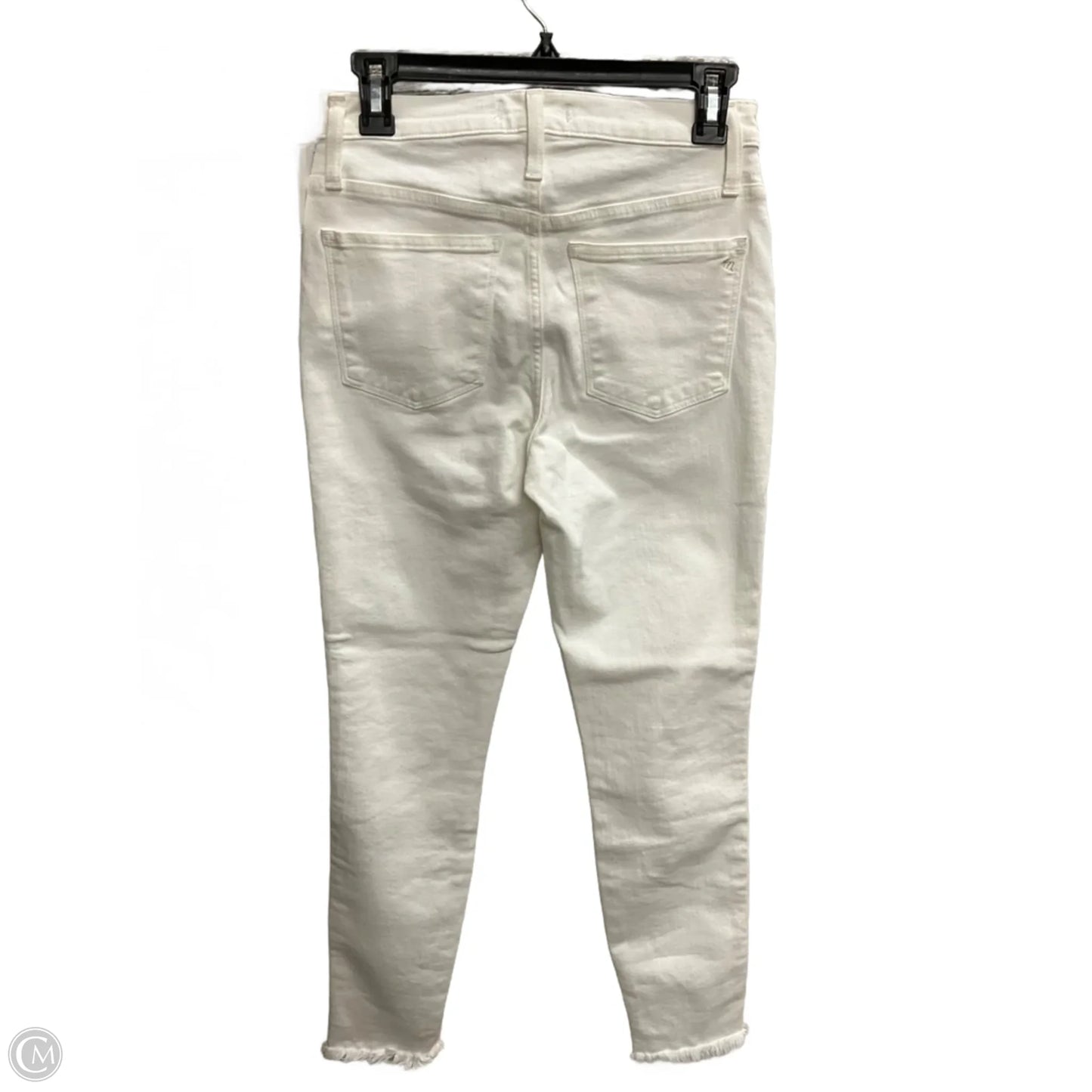 Jeans Skinny By Madewell In White Denim, Size: 4