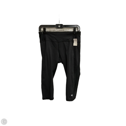 Athletic Capris By Lululemon In Black, Size: S