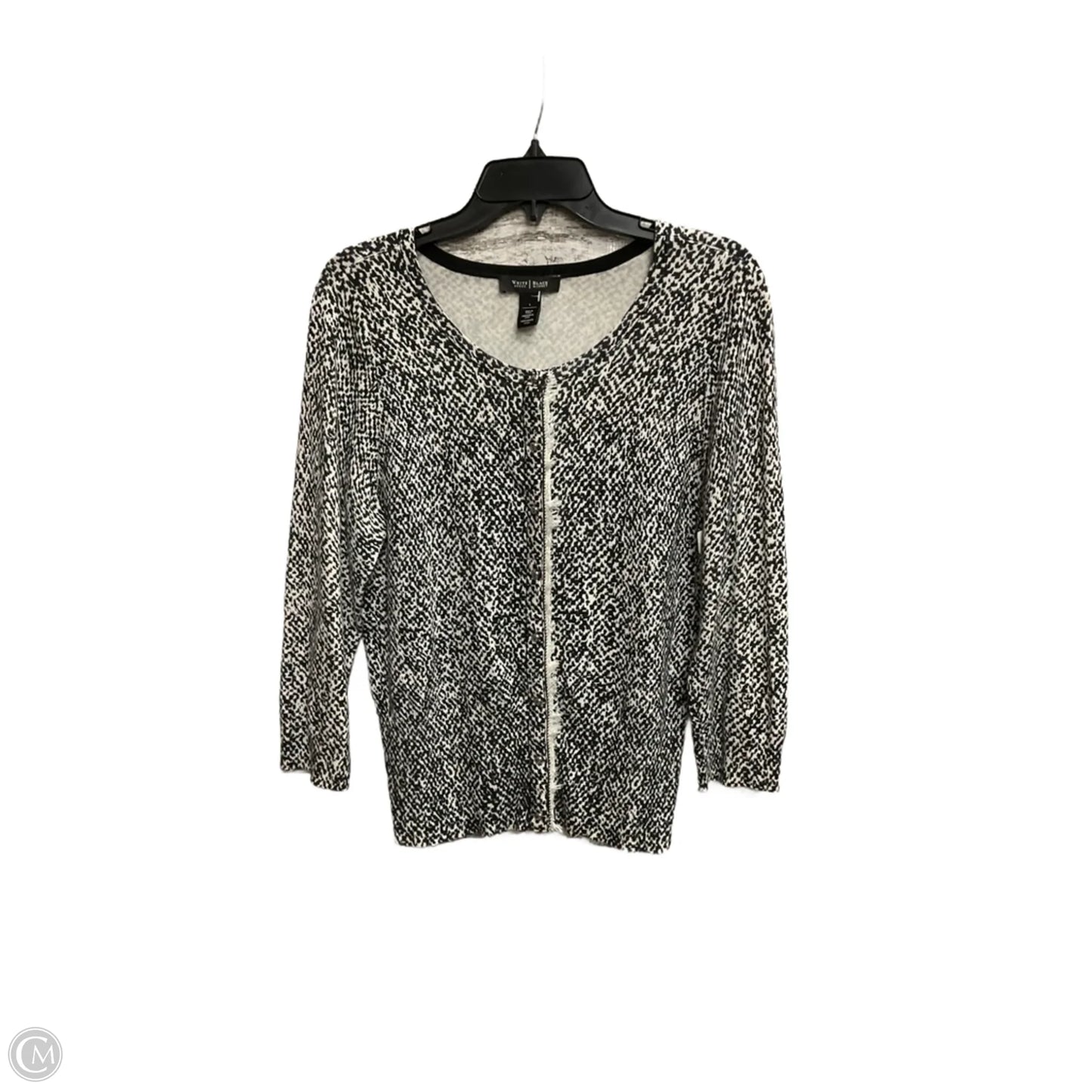 Cardigan By White House Black Market In Black, Size: L