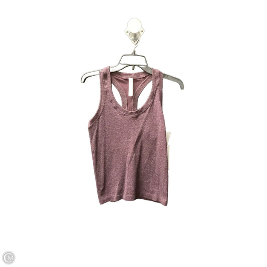 Athletic Tank Top By Athleta In Purple, Size: Xs