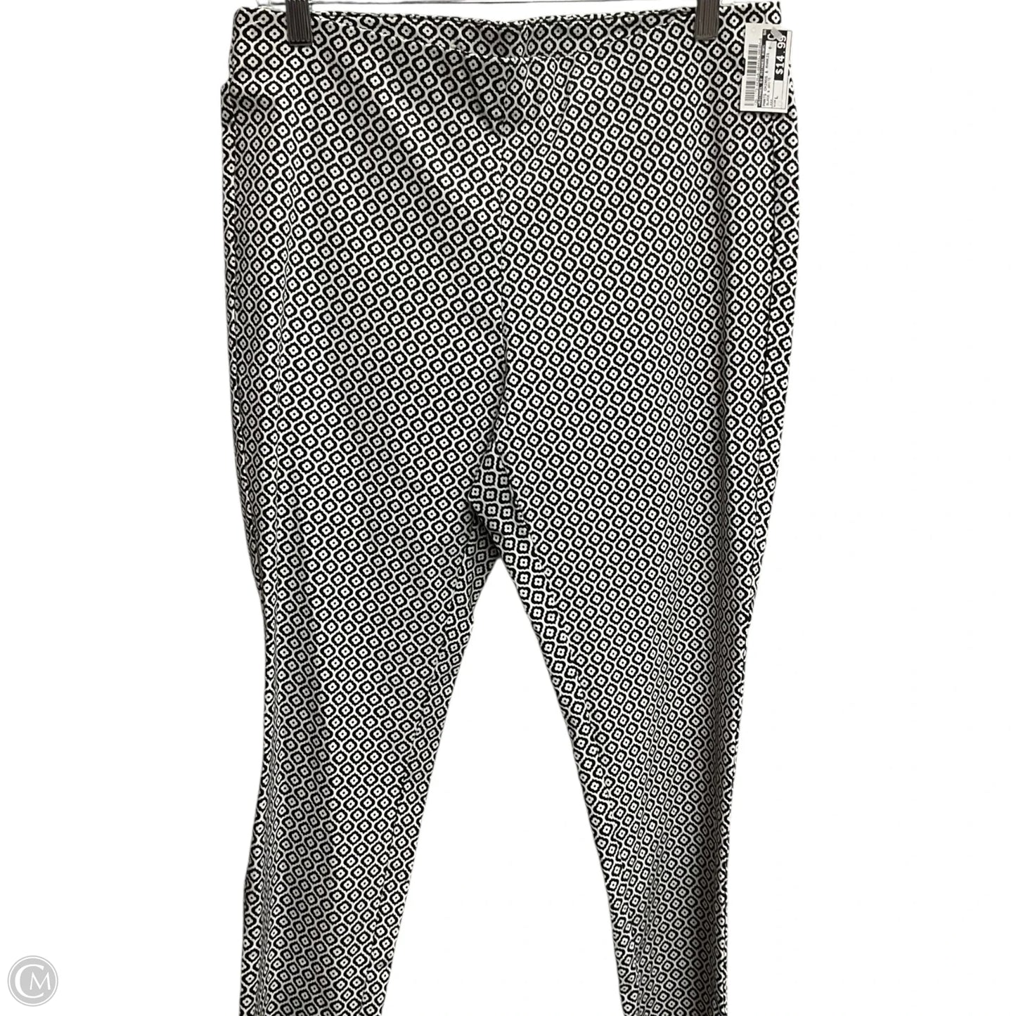 Pants Chinos & Khakis By Michael By Michael Kors In Black & White, Size: L