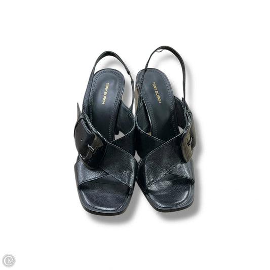Sandals Designer By Tory Burch In Black, Size: 8.5