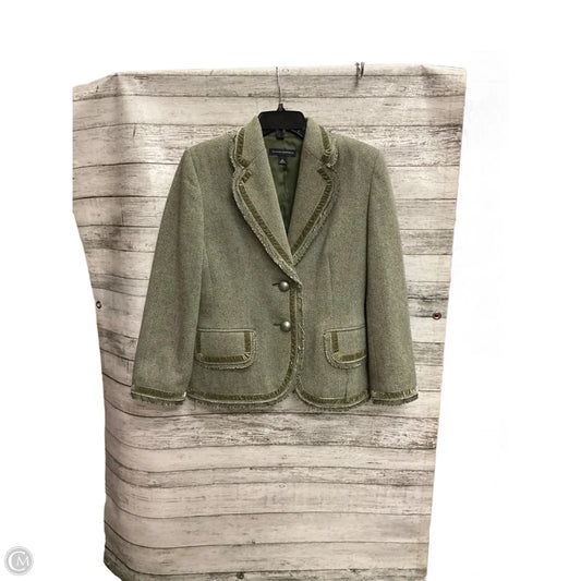 Blazer By Banana Republic In Green, Size: M