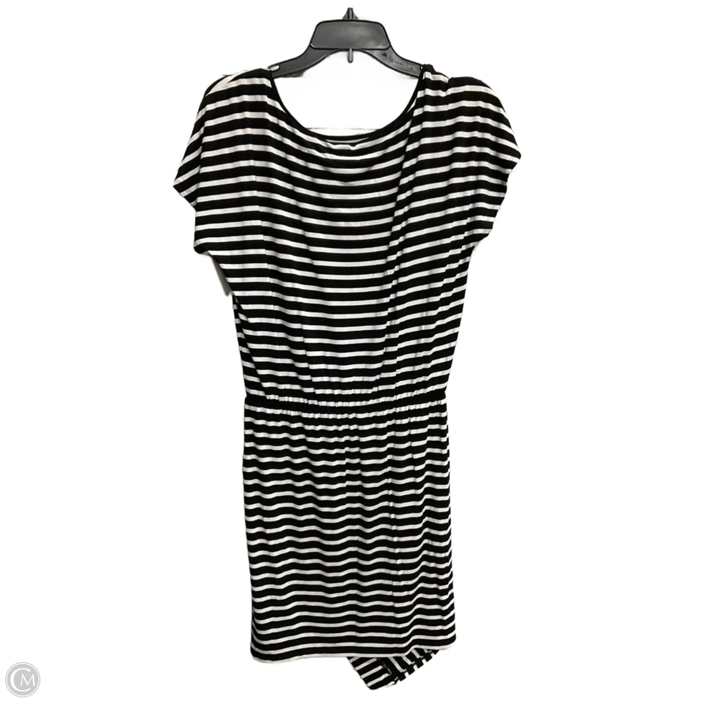 Dress Casual Midi By White House Black Market In Striped Pattern, Size: S