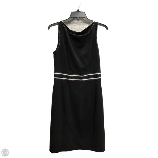 Dress Casual Midi By Ann Taylor In Black, Size: 6