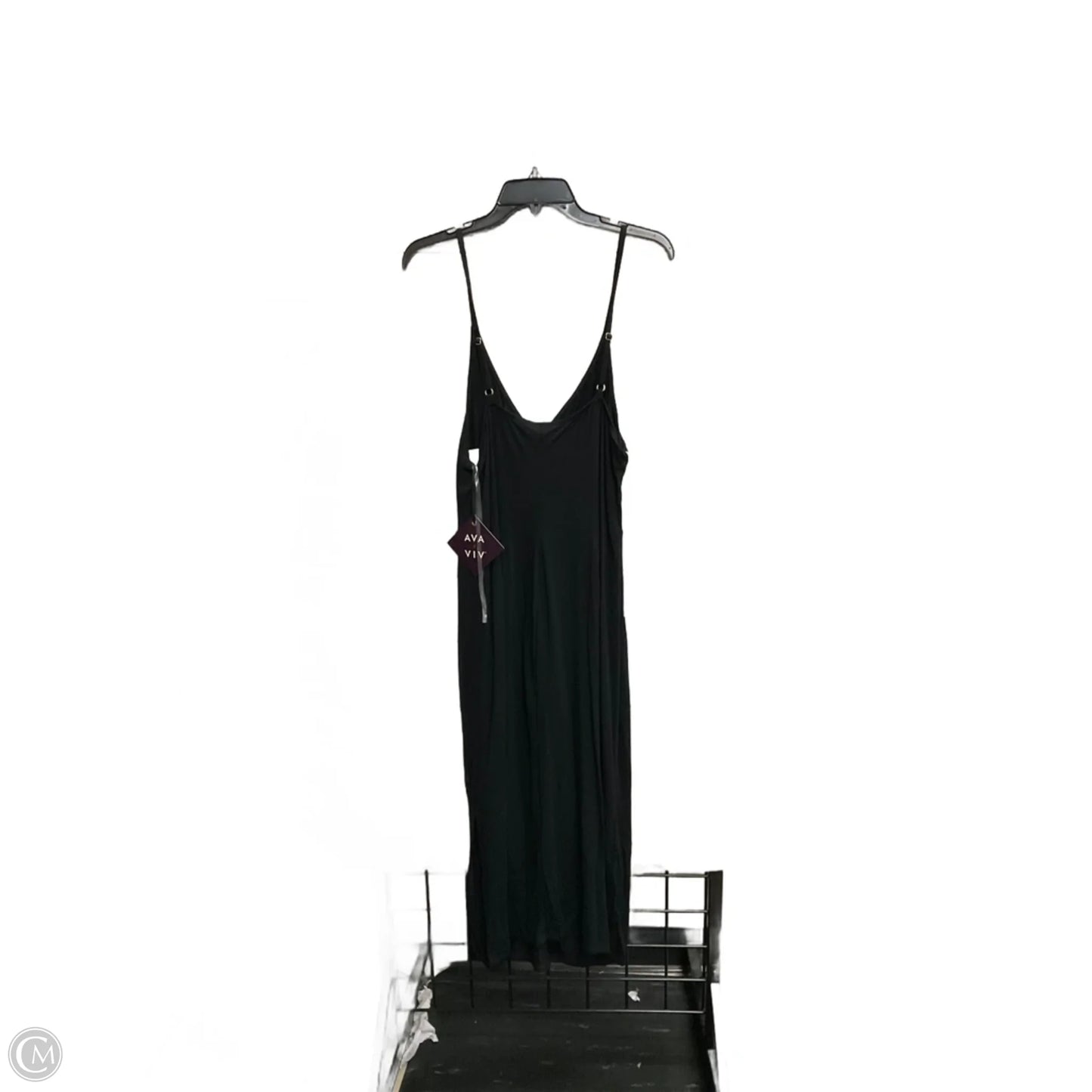 Dress Casual Maxi By Ava & Viv In Black, Size: 1x