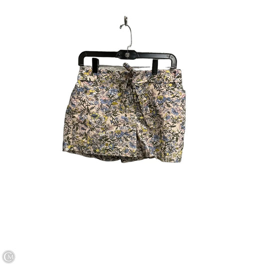 Shorts By Loft In Floral Print, Size: 4