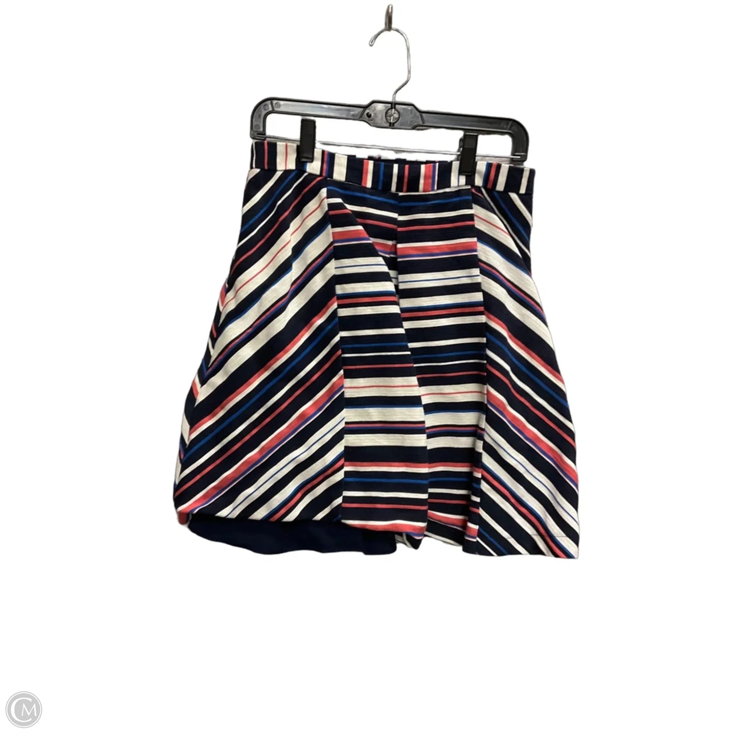 Skirt Midi By Maeve In Striped Pattern, Size: M