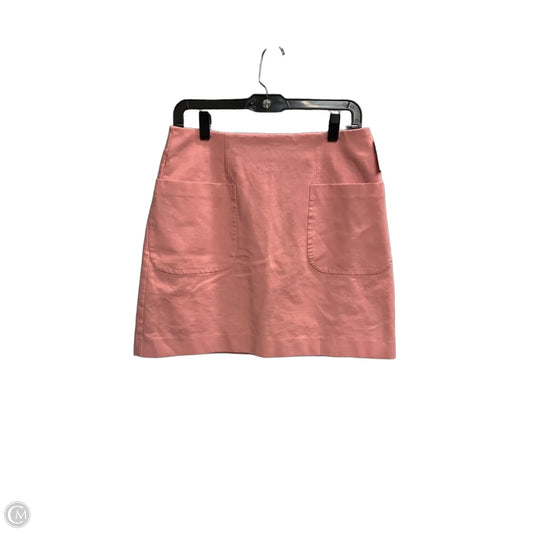 Skirt Midi By Loft In Pink, Size: 6
