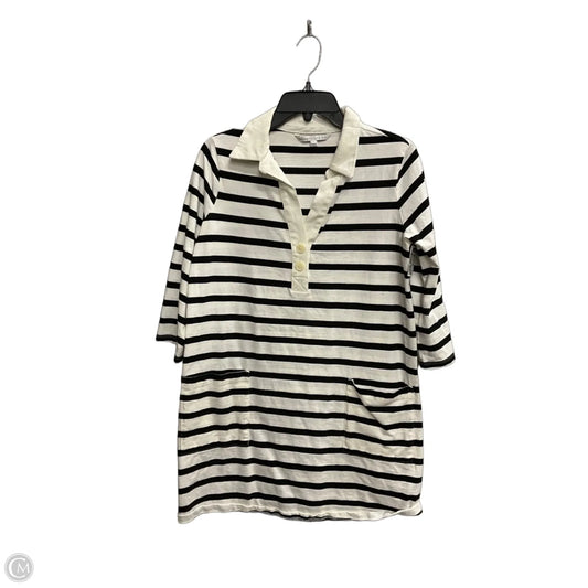Dress Casual Midi By The Nines In Striped Pattern, Size: M