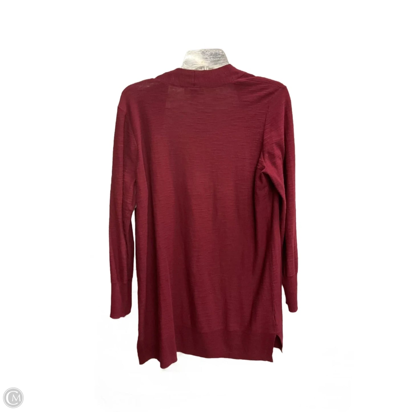 Cardigan By Loft In Red, Size: M