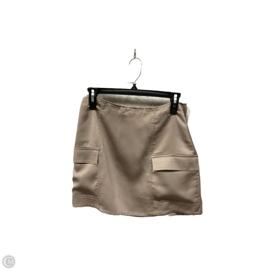 Skirt Mini & Short By Pacsun In Taupe, Size: S