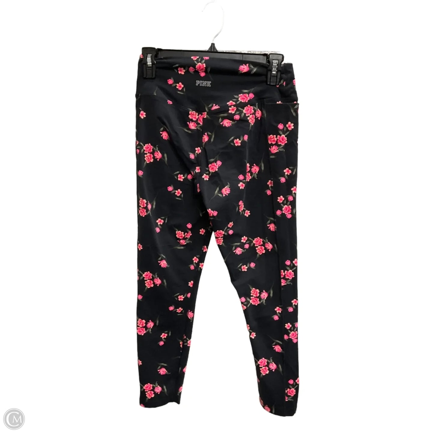 Athletic Leggings By Pink In Black, Size: M