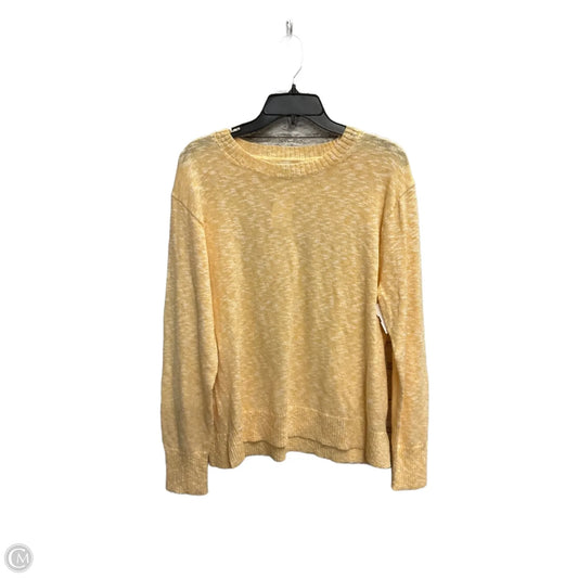 Sweater By J. Crew In Yellow, Size: L