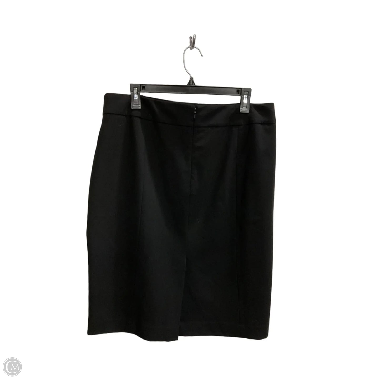 Skirt Midi By Calvin Klein In Black, Size: 14