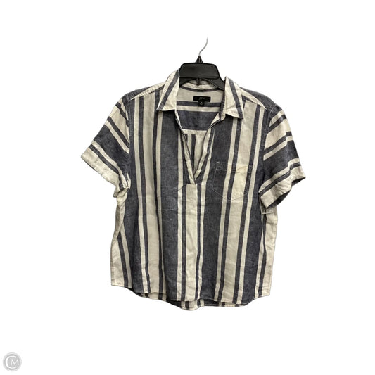 Top Short Sleeve By J. Crew In Blue, Size: M