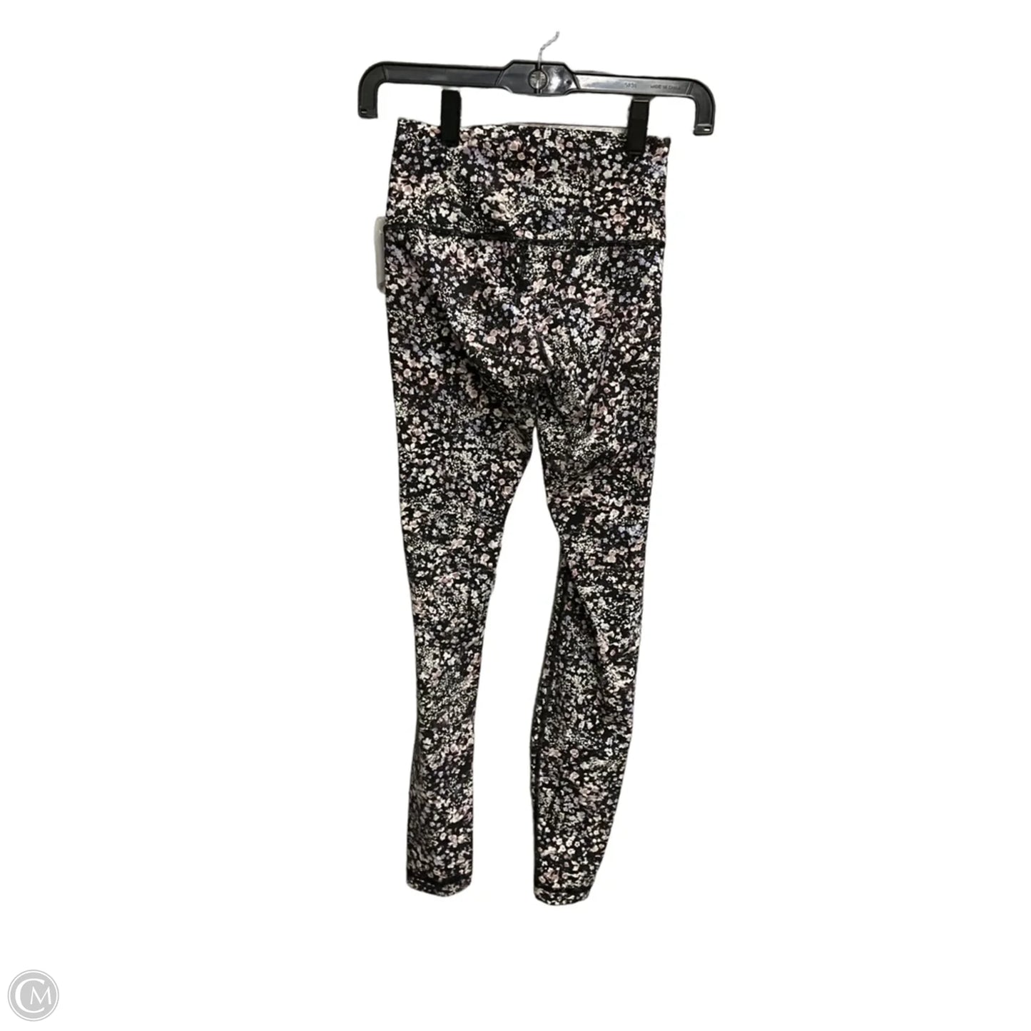 Athletic Leggings By Lululemon In Floral Print, Size: S
