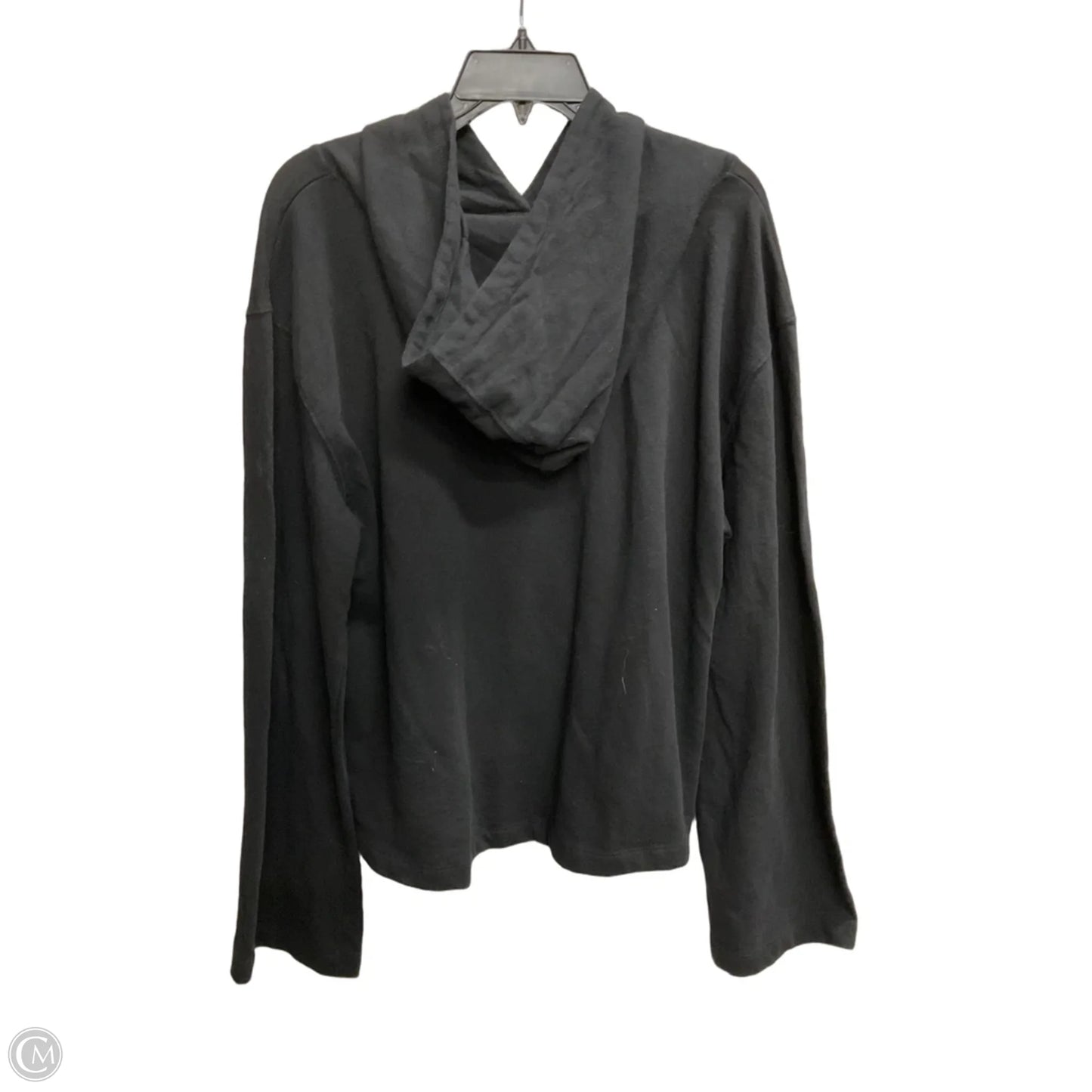 Sweatshirt Hoodie By Anthropologie In Black, Size: Xl