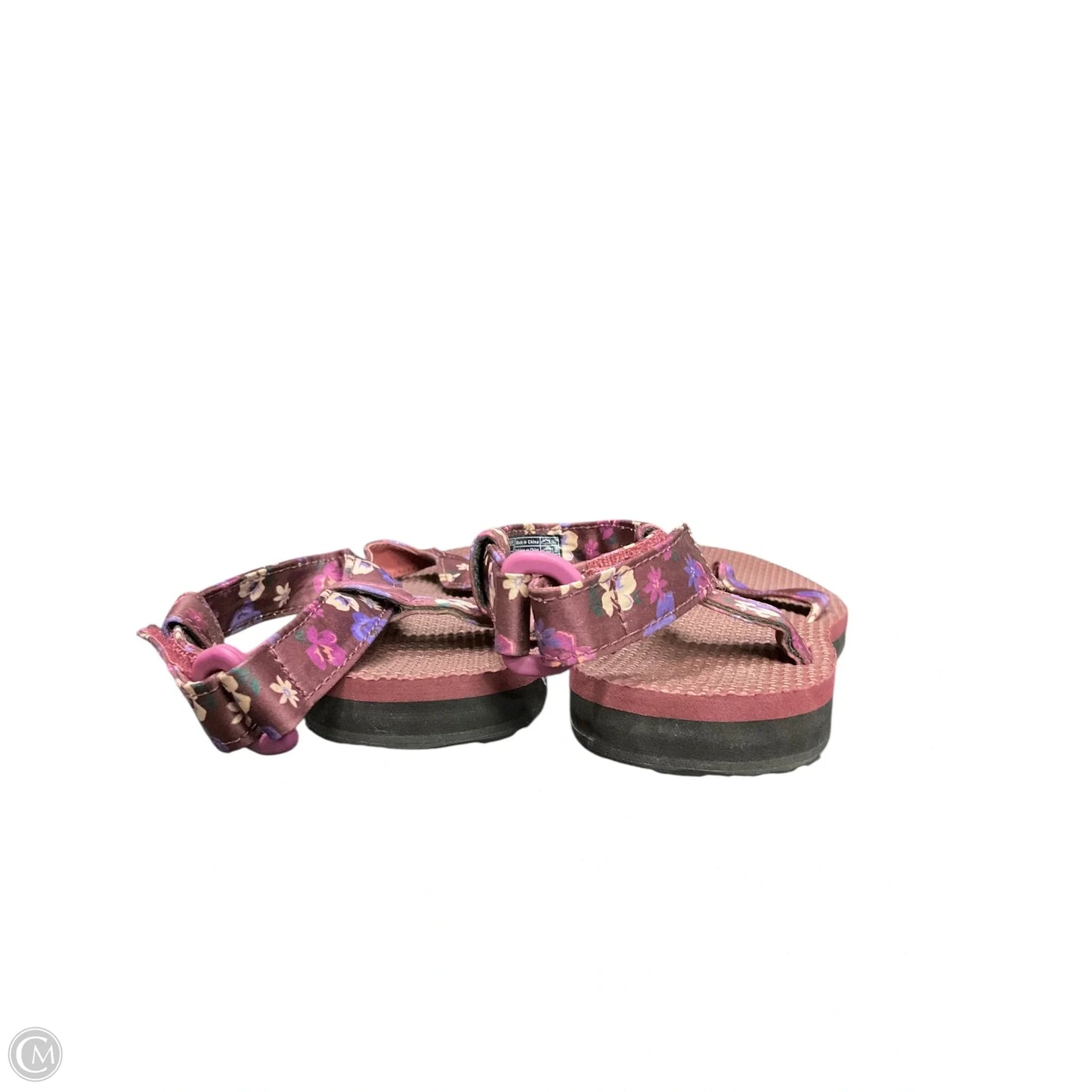 Sandals Flats By Teva In Purple, Size: 8
