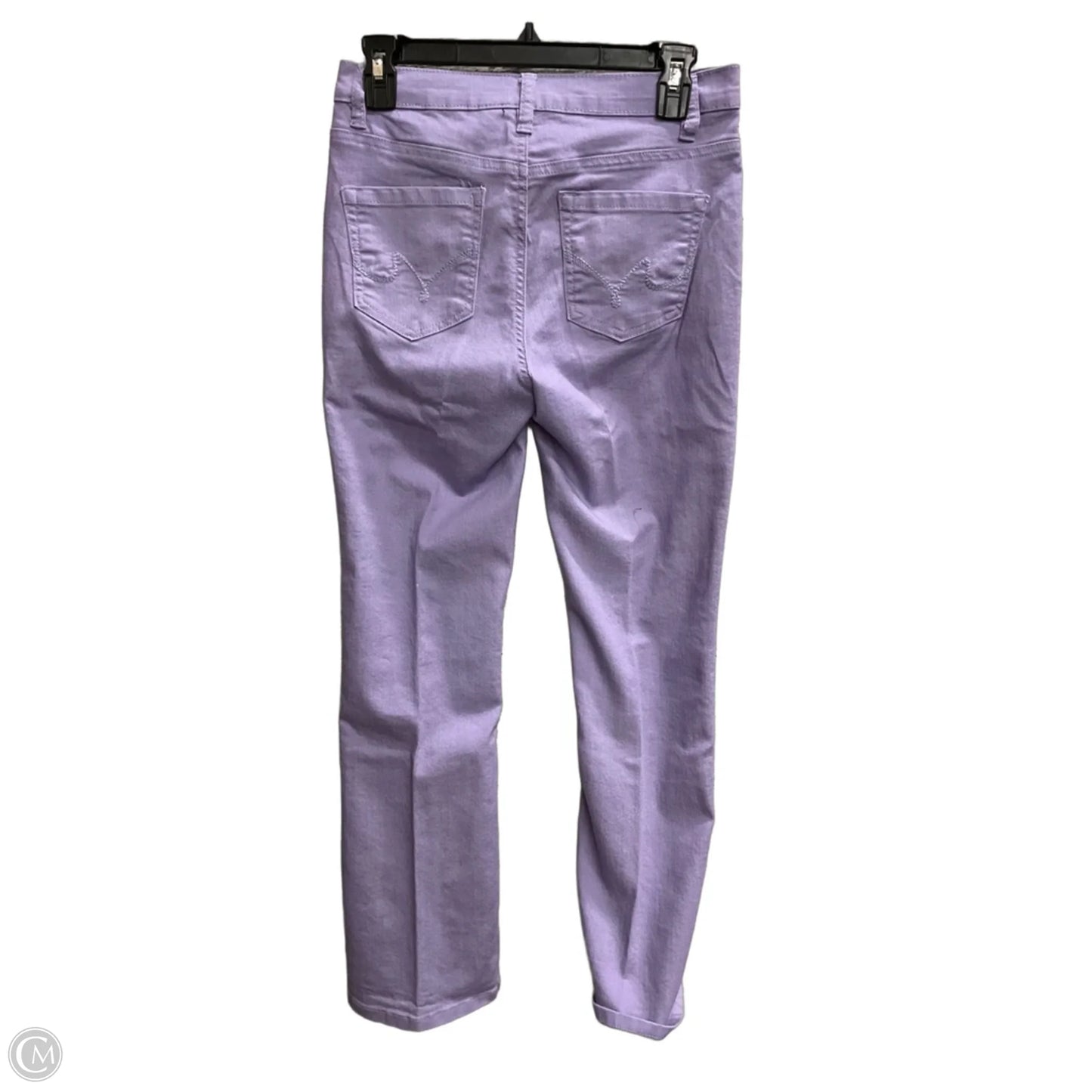 Jeans Boot Cut By Dg2 In Purple Denim, Size: 4p